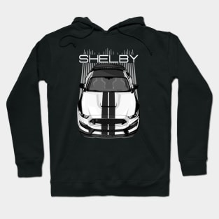 Shelby GT350 - White & Black Hoodie